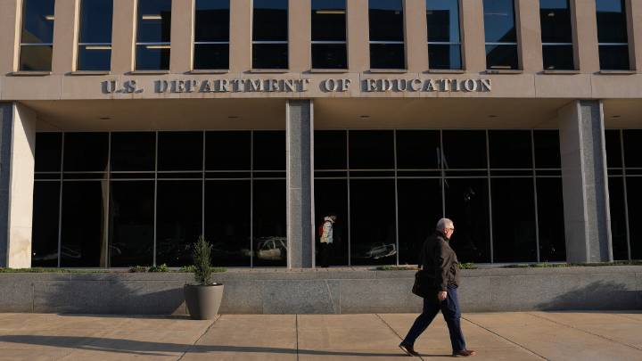 Federal workers sue Education Department over partisan shutdown emails