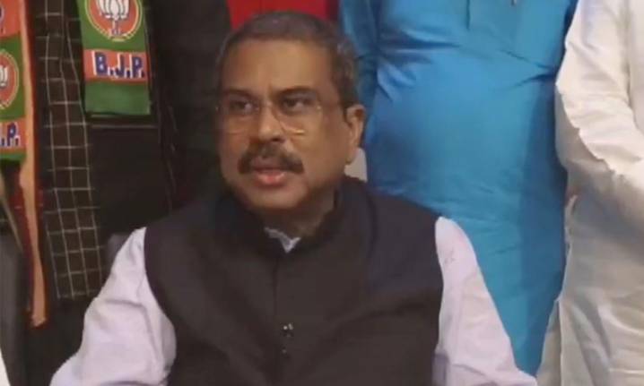 No Vacancy for CM's Post in Bihar: Dharmendra Pradhan