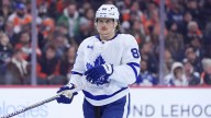 Maple Leafs’ Nylander has lower-body injury, hoping to play vs. Flames