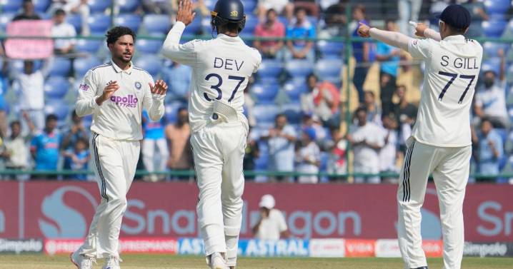 Kuldeep Yadav's 4 wickets put West Indies on the brink of follow