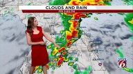 More drenching rain flows into Central Florida. When does that cold front arrive?