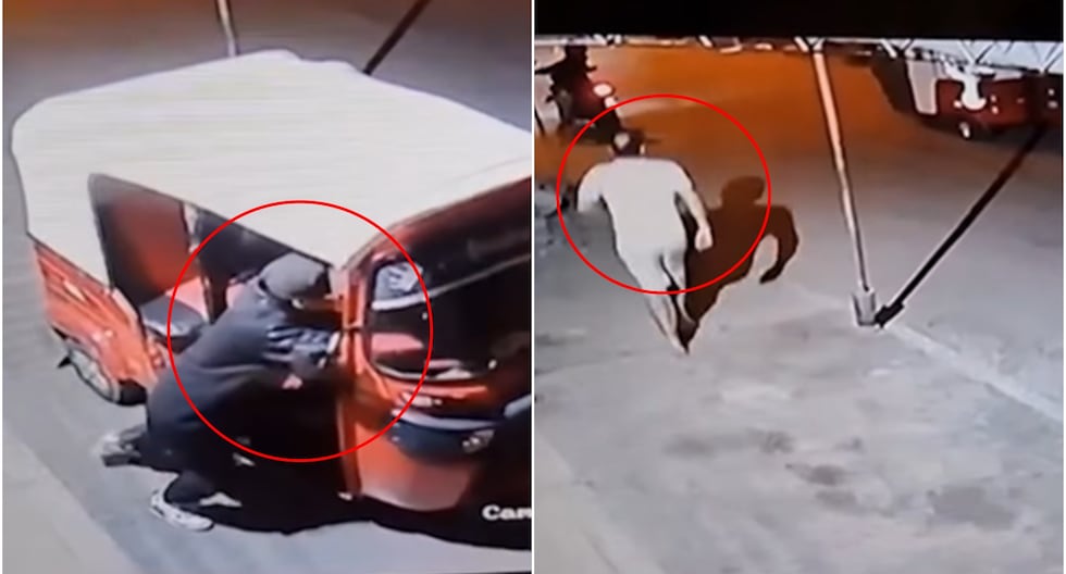 Ica: delincuentes intentan robar mototaxi, y propietario los bota a pedradas