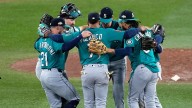IN PHOTOS | Visiting Mariners down Blue Jays 10-3 in Game 2 of ALCS