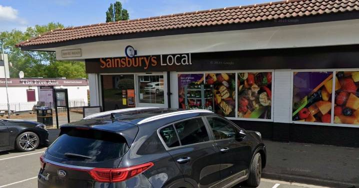 Sainsbury's store targeted in Stockton as suspect makes off with cash from till