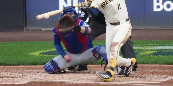 Brewers’ Chourio starting in Game 2 of NLDS vs. Cubs after exiting Game 1 with hamstring tightness