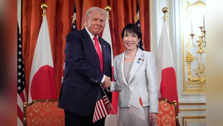 Japanese PM Sanae Takaichi tells Trump she'll nominate him for a...