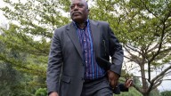 Former Congo leader Kabila appears at Kenya political meeting despite absentia death sentence