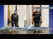 Sierra Vista Police Department welcomes two new K
