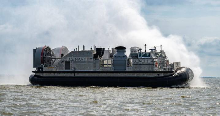 The hovercraft of the future is being built in New Orleans East by Textron Systems