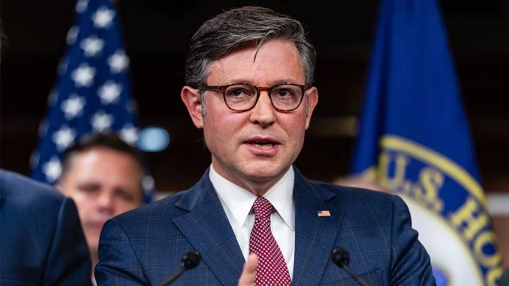 Johnson battles ABC over government shutdown and Hegseth press access