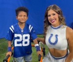 'The best feeling': Video of deaf Colts fan signing with cheerleader goes viral