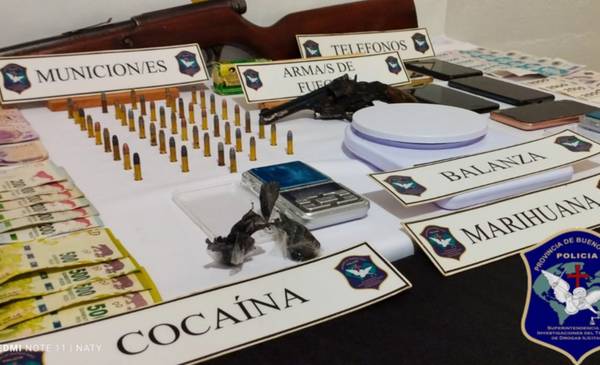 Importante operativo antidrogas en Tres Arroyos y Claromecó: desarticularon puntos de venta de drogas