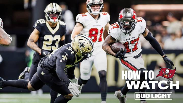 How to Watch: Buccaneers at Saints