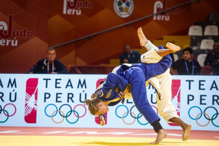 El Mundial Junior de Judo se inició con grandes combates en el Coliseo Eduardo Dibós