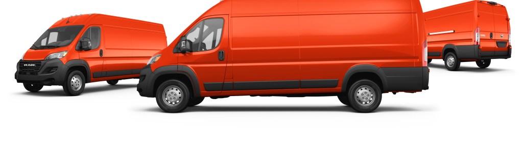 The 2025 RAM ProMaster 2500 Utility  159″ Wheelbase High Roof Cargo Van