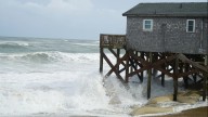 Debris from Outer Banks home collapses being cleared ahead of weekend storms