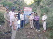 Ramban police attach over 6 Kanal land