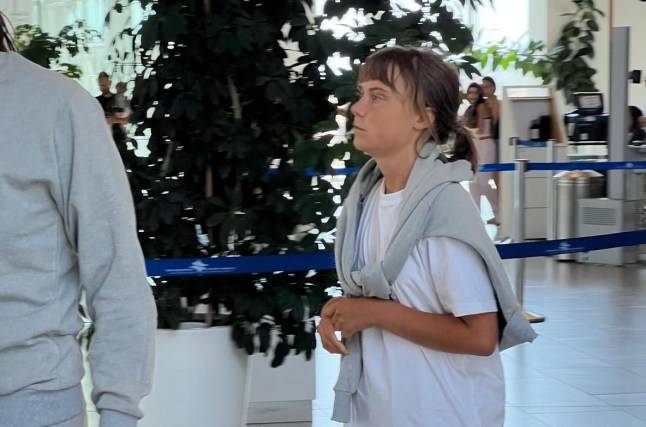 First pictures of Greta Thunberg after Israel releases and deports her to Greece