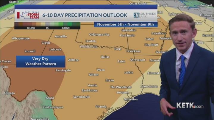 Thursday Evening Forecast: Dry & cool for Friday