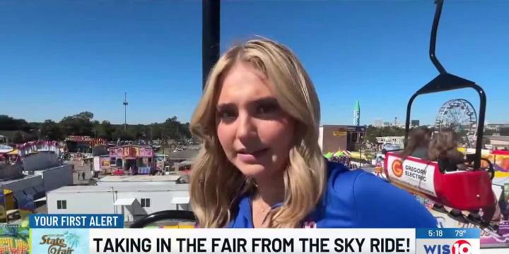 Getting a birds-eye view of the fair