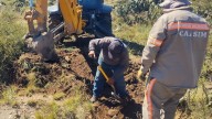 Reparan fuga en San Antonio de una por empresa externa