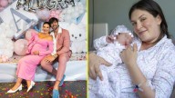 "Nuestro primer día juntas": Las tiernas fotos que compartió Eugenia Lemos con su hija recién nacida