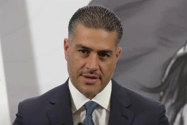 A veces podemos ir y a veces no, dice Harfuch de eventos
