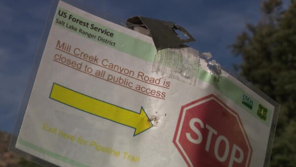 Construction crews in Millcreek Canyon warn of danger after closure signs ignored