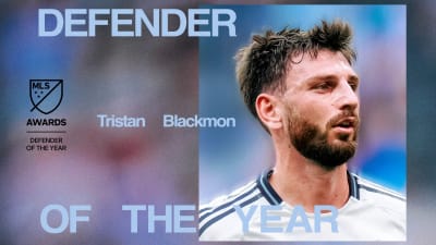 Vancouver Whitecaps FC's Tristan Blackmon named 2025 MLS Defender of the Year