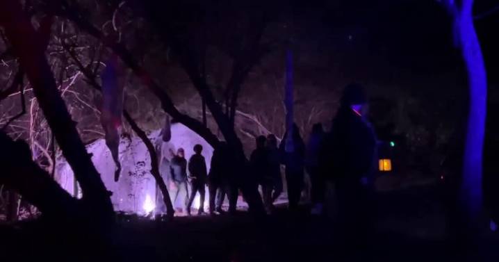 Spooky trail with lots of creepy characters now open to scare seekers