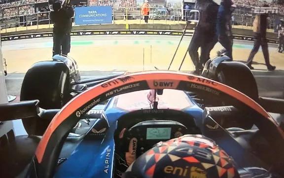 “Me voy caliente”: el enojo de Colapinto tras quedar eliminado en la Q1