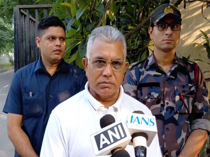 "TMC aims to win elections through intimidation": BJP's Dilip Gho