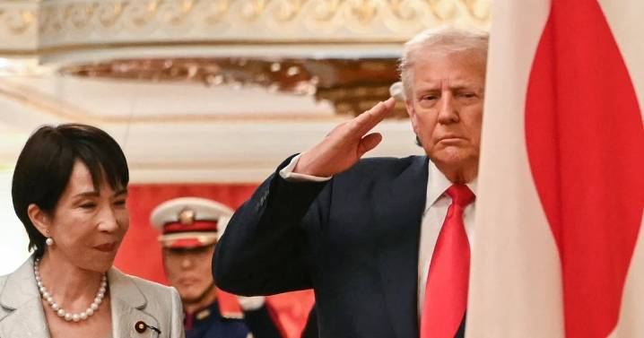 Daily Show Skewers Trump Being Led Around Japan by Takaichi Like a Dog