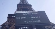 Eiffel Tower closed as French protest budget cuts