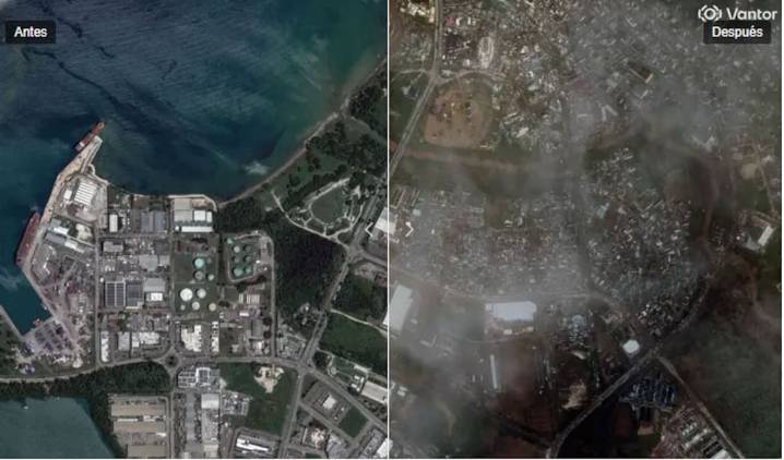 Huracán Melissa: las impactantes imágenes satelitales que muestran la destrucción que dejó en Jamaica