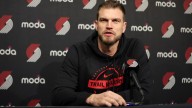 Interim Trail Blazers coach Tiago Splitter speaks for first time to media after arrest of Chauncey Billups