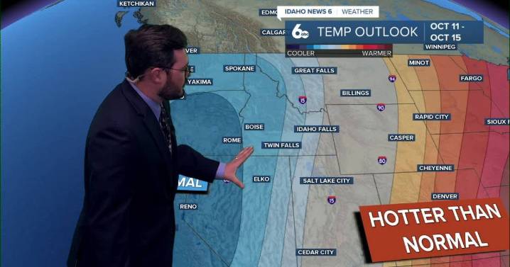 After a cool weekend, Idaho gets a slight bump in temperatures