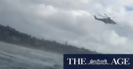 Two men drown during wild weather in Victoria