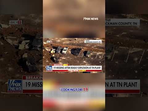 BREAKING: 19 people missing after deadly explosion at a factory #shorts #news #usa #new