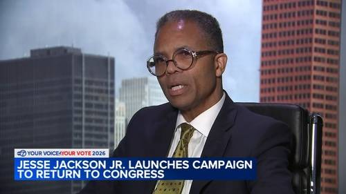 Former Rep. Jesse Jackson Jr., convicted of finance fraud, announces campaign to return to Congress on Rev. Jackson Sr.'s birthday