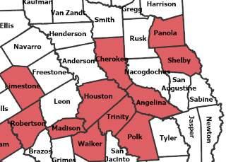 Growing List of Burn Ban Counties Now Includes Angelina
