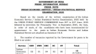 UPSC IES/ISS Final Result 2025 Declared; Check Details Here
