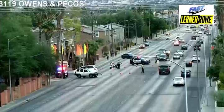 E-scooter rider hit by driver in northeast Las Vegas, police say