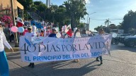 Salen a marchar en Culiacán en defensa de los no nacidos