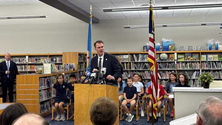 Gov. Stitt pushes plan to change how Oklahoma selects State Superintendent
