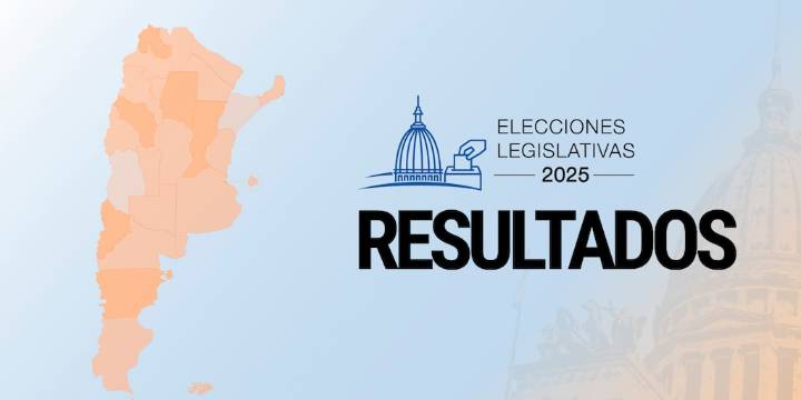 Resultados elecciones legislativas nacionales 2025: todos los datos oficiales