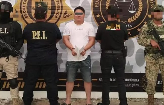 Capturan en Yucatán a líder del Cártel del Pacífico
