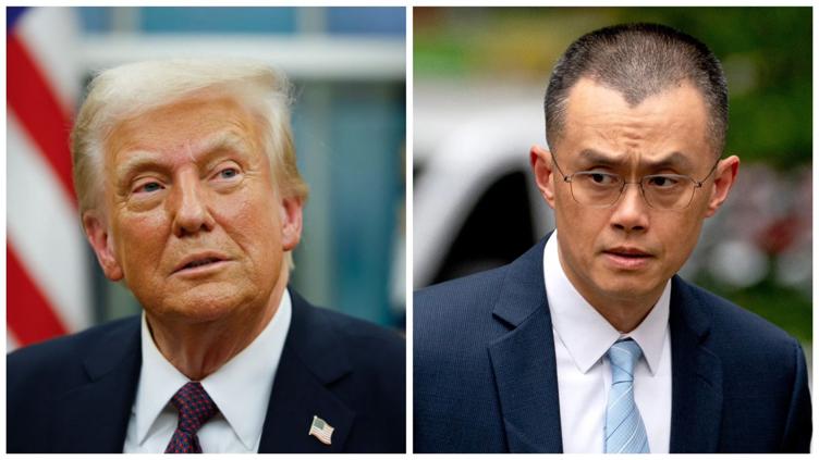 Indultó Trump a fundador de Binance