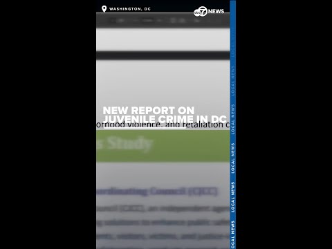 New report identifies causes, solutions for juvenile crime in DC