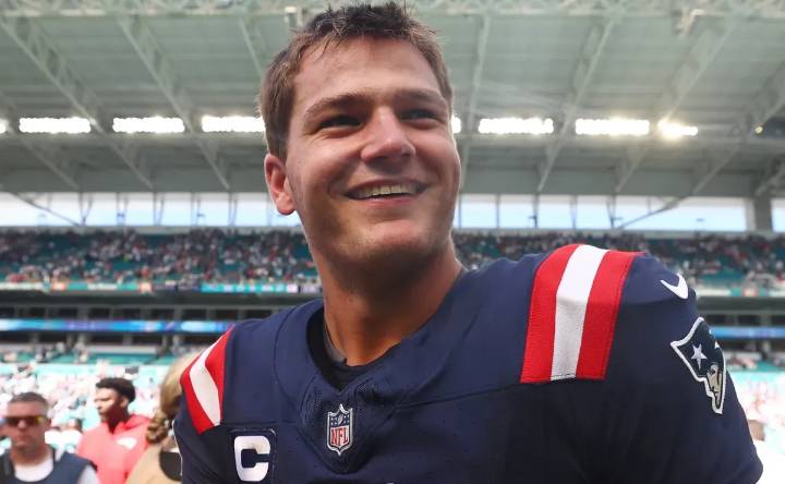 Drake Maye gives credit where it’s due after Patriots’ big win over Titans